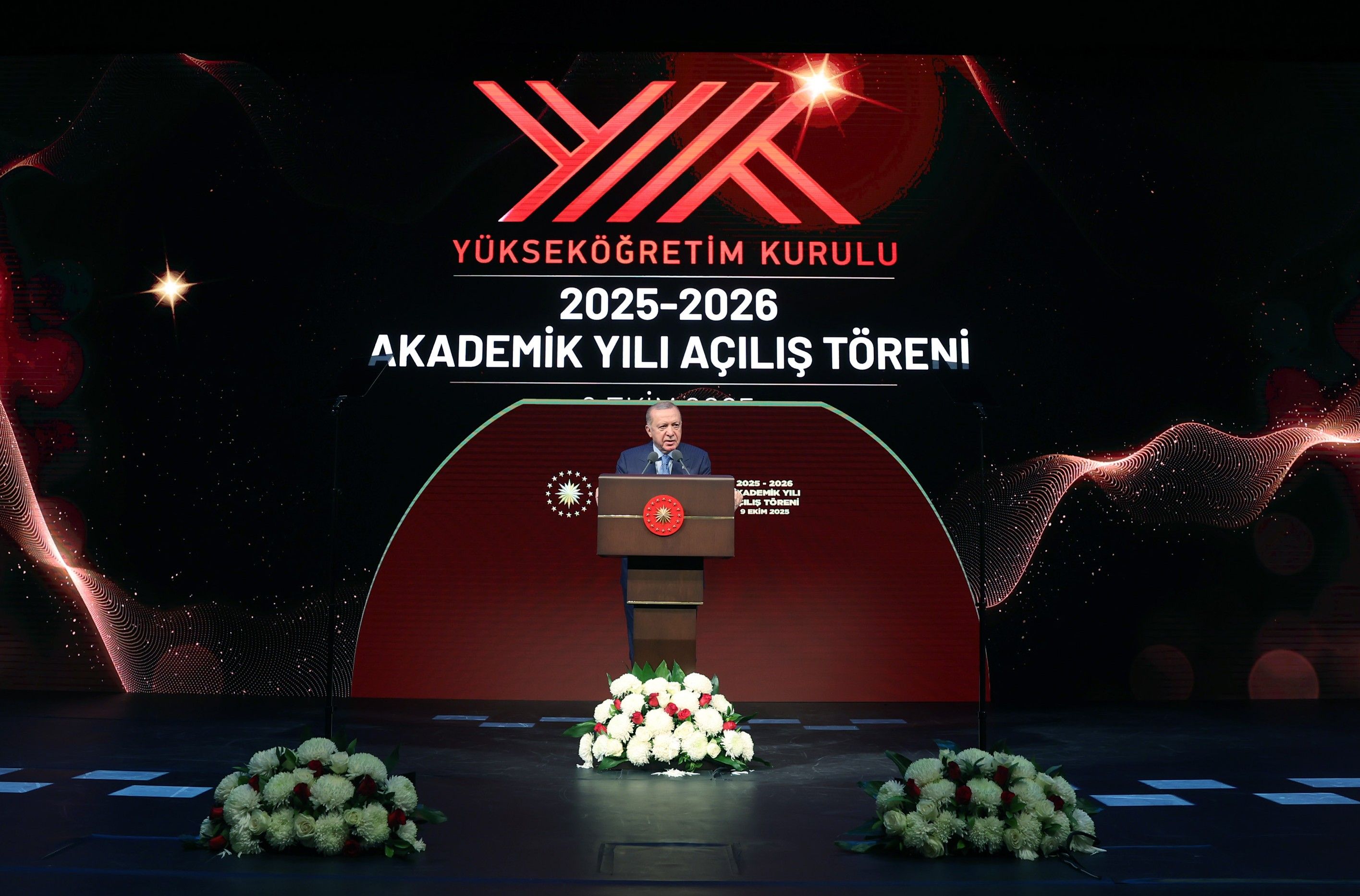 Anadolu Üniversitesi Öğretim Üyeleri, YÖK 2025-2026 Akademik Yılı Açılış Töreni’ne katıldı