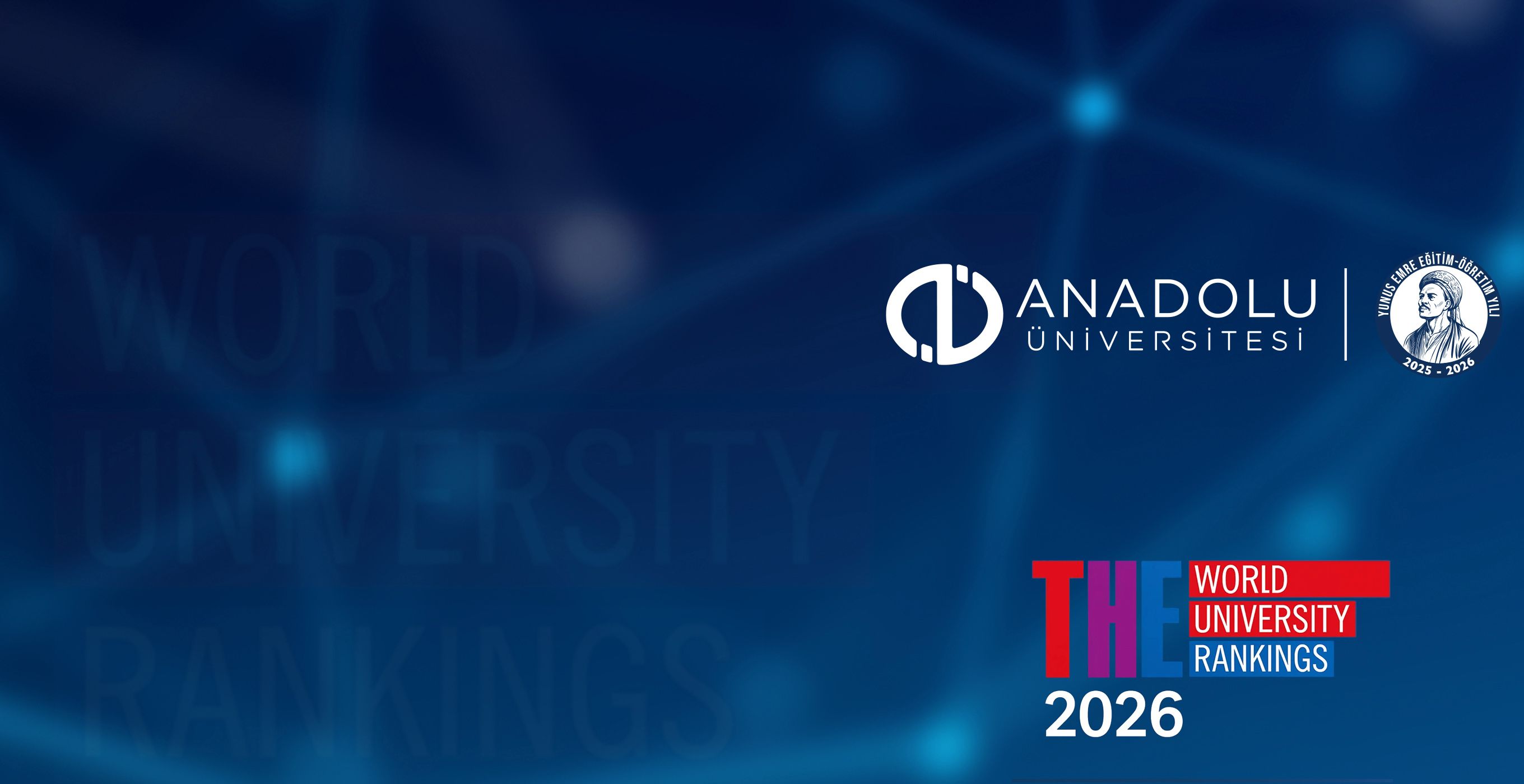 Anadolu Üniversitesi’nden Asya sıralamasında dikkat çeken başarı