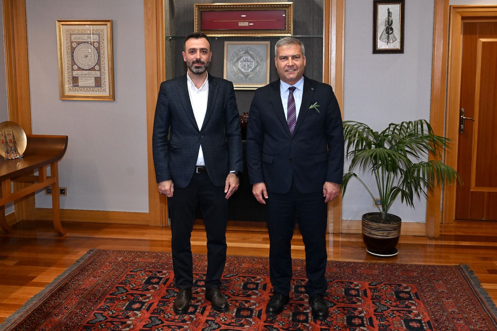 Anadolu Üniversitesi Spor Kulübü Yönetiminden Rektör Adıgüzel’e ziyaret