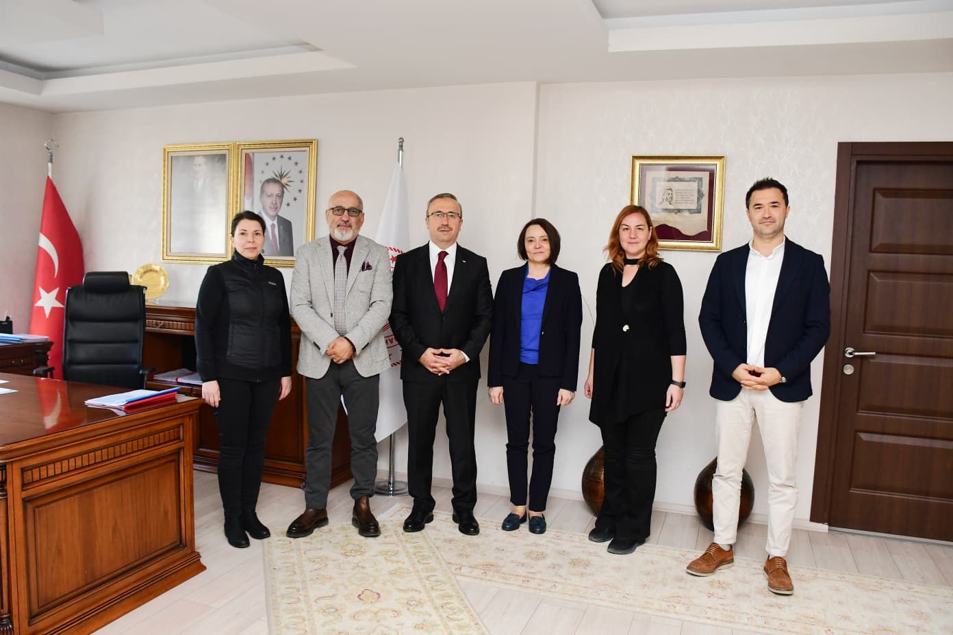 Anadolu Üniversitesi Eğitim Fakültesi ve ARİNKOM TTO’dan Eskişehir İl Milli Eğitim Müdürlüğüne ziyaret