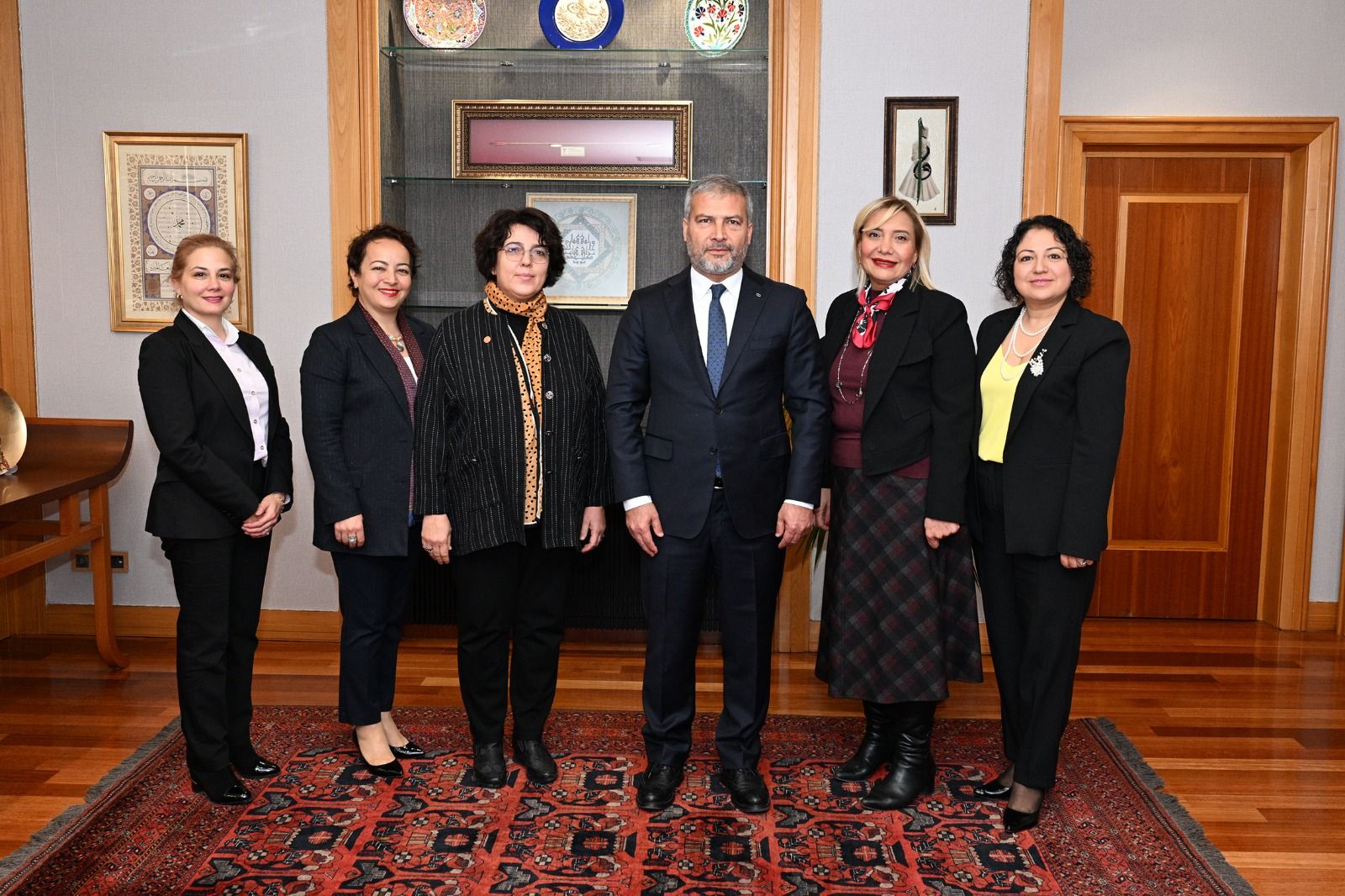 Rektör Adıgüzel’e ESOGÜ dekanlarından ziyaret