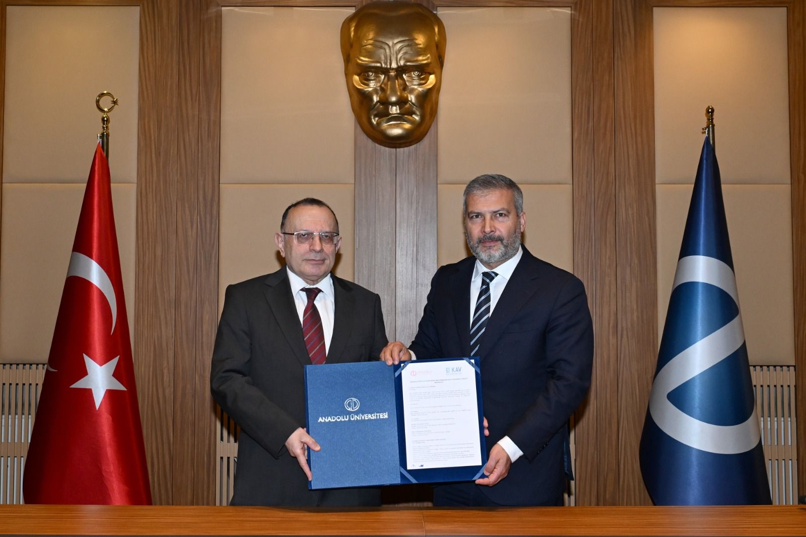 Anadolu Üniversitesi ile KAV arasında iş birliği protokolü imzalandı
