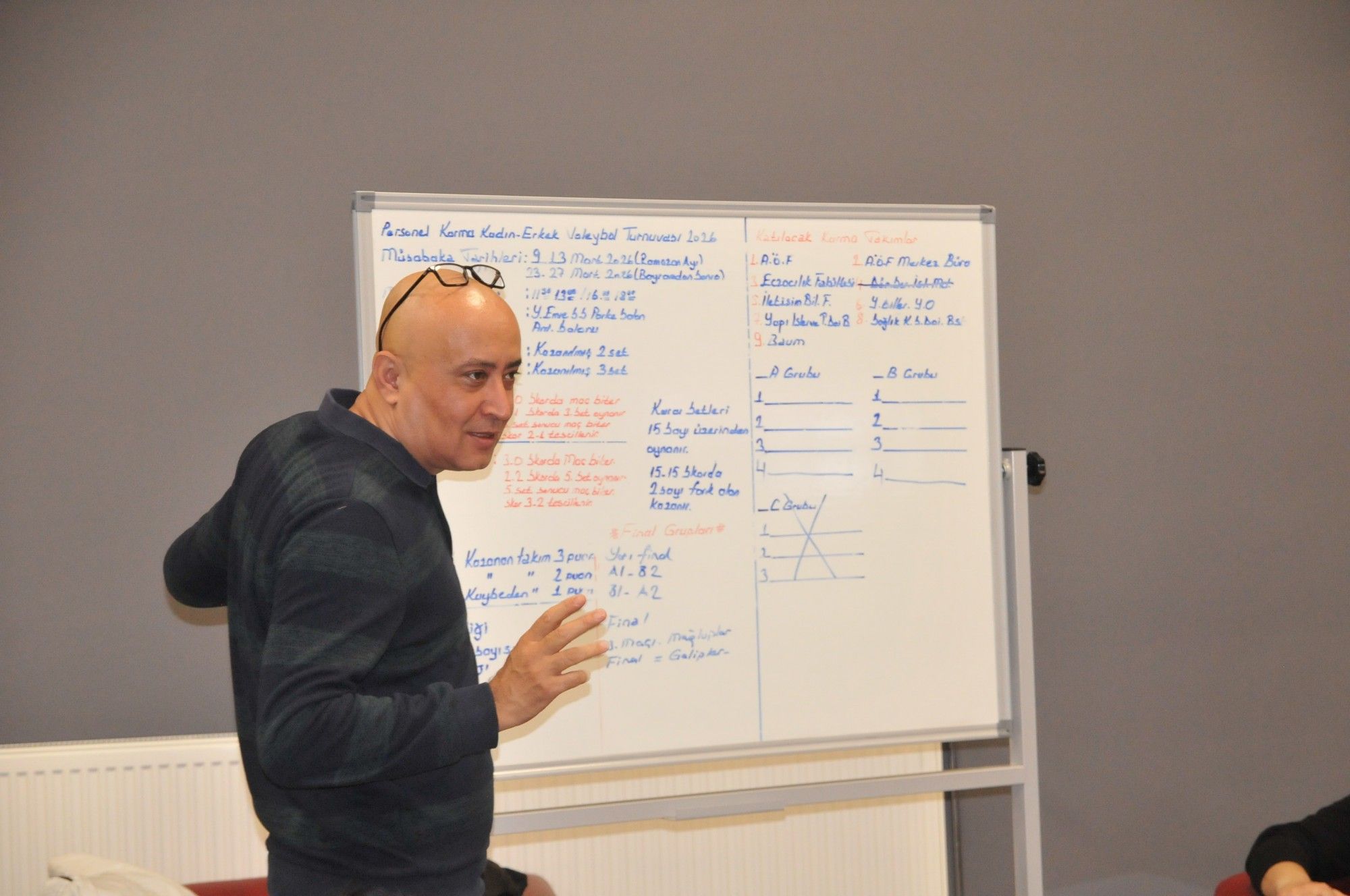 Anadolu Üniversitesi Ramazan ayı personel voleybol turnuvası hazırlıkları başladı